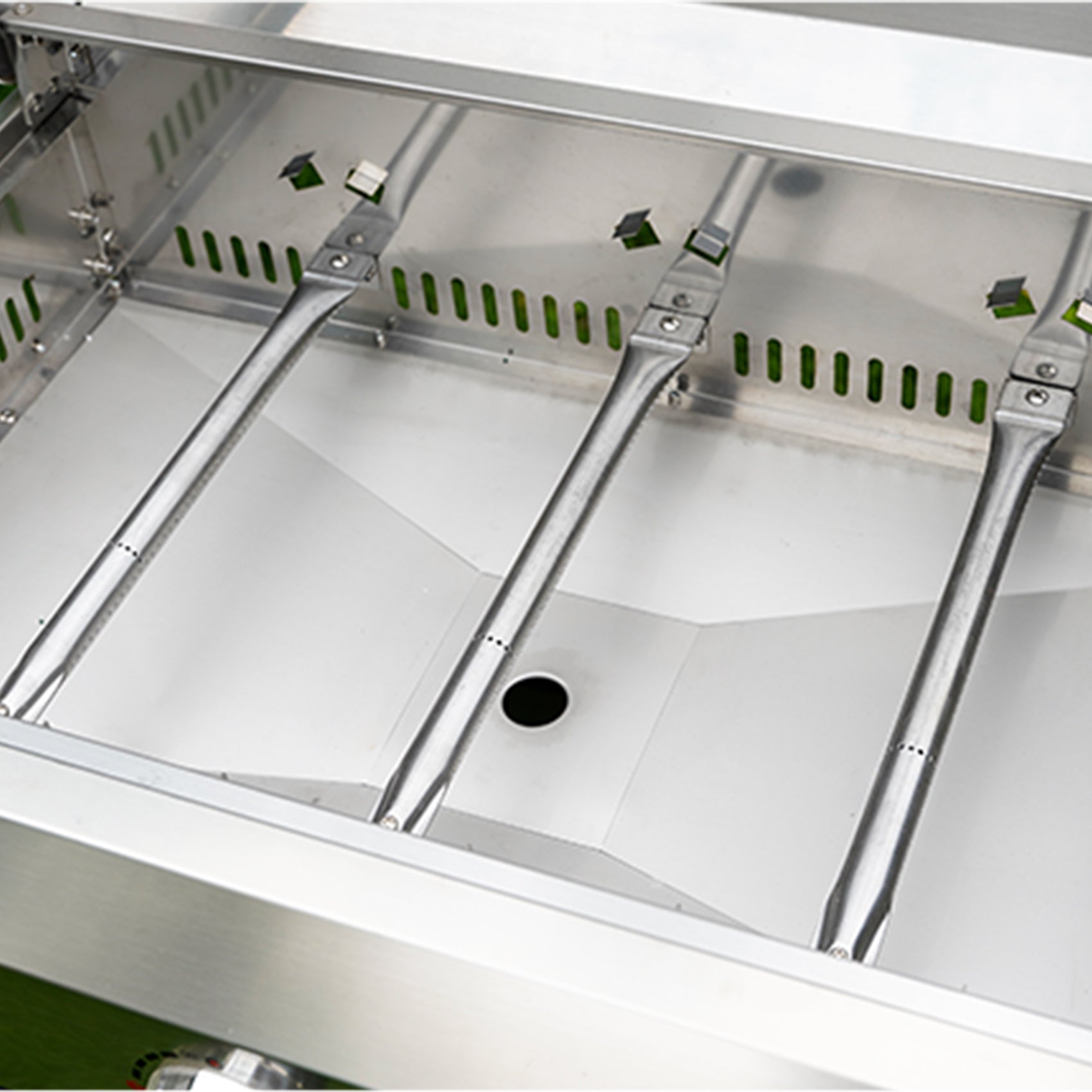Tabletop Gas Griddle Grill with Lid, 3-Burner