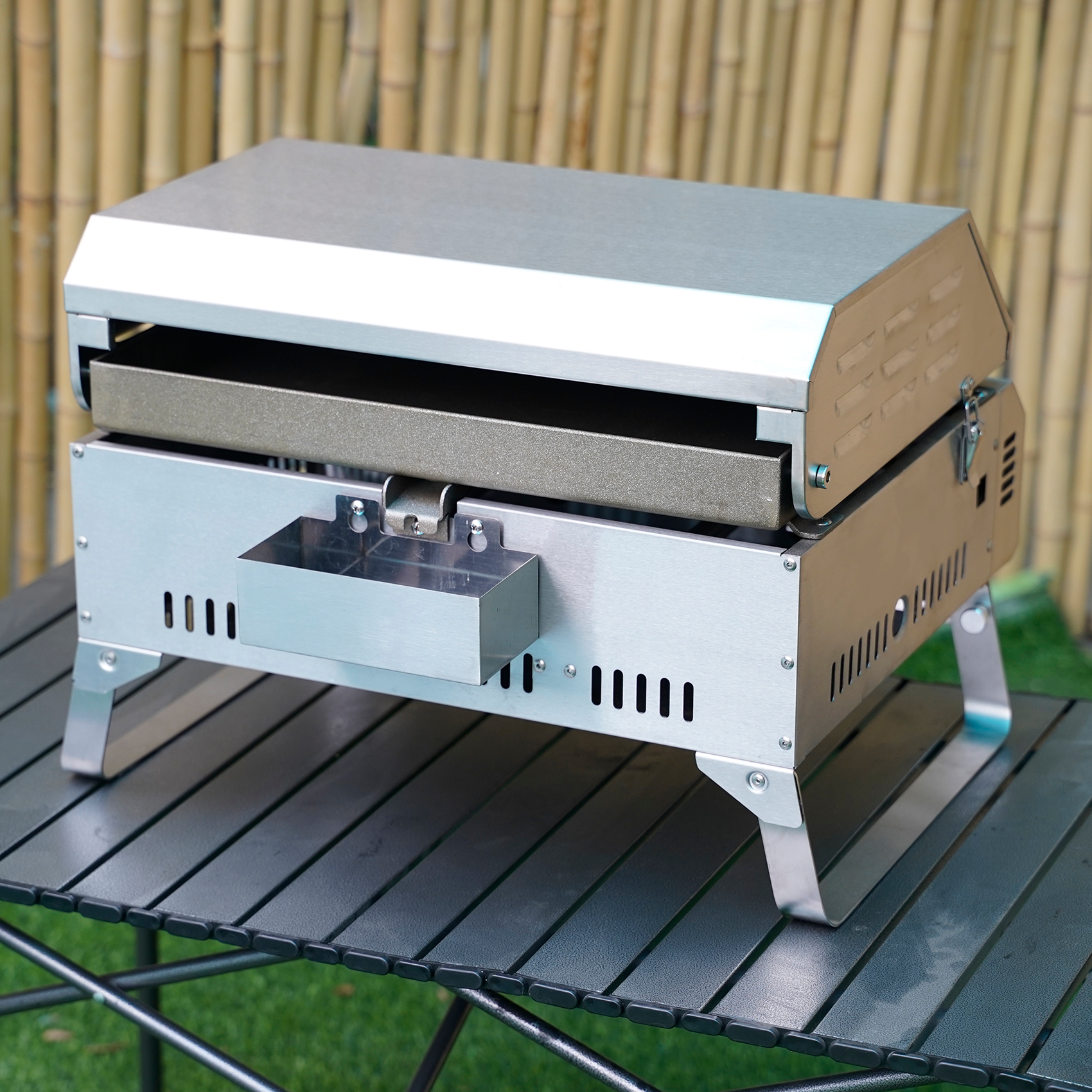 Flat Top Tabletop 2-Burner Gas Griddle