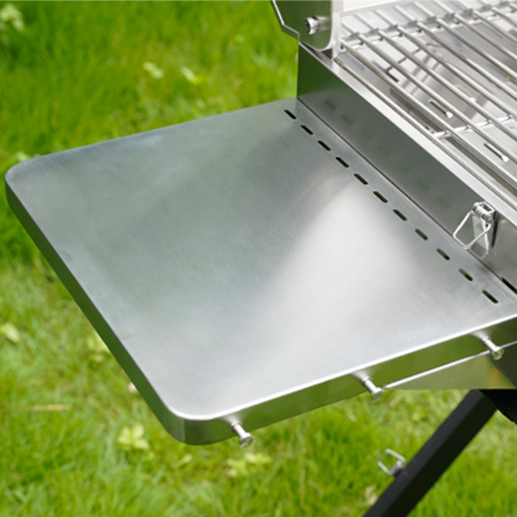 BBQ Gas Griddle 2-Burner with Foldable Cart