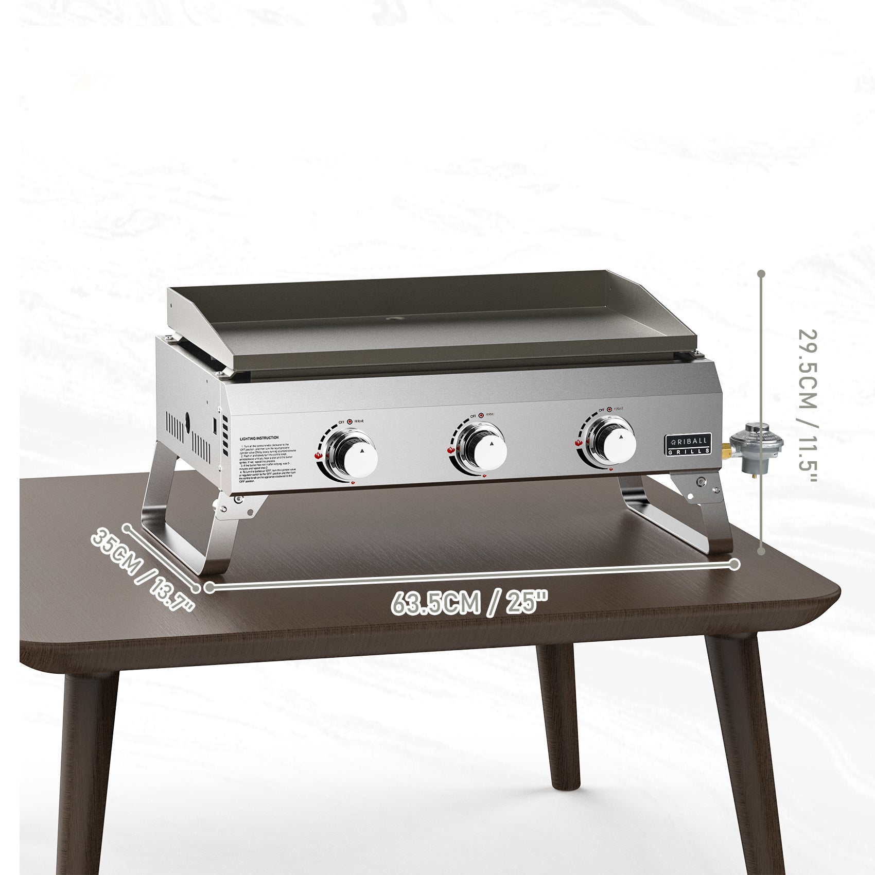 Flat Top Gas Griddle