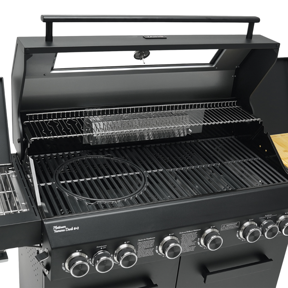 Platinum Yamara Dark 6+2 Gas Barbecue